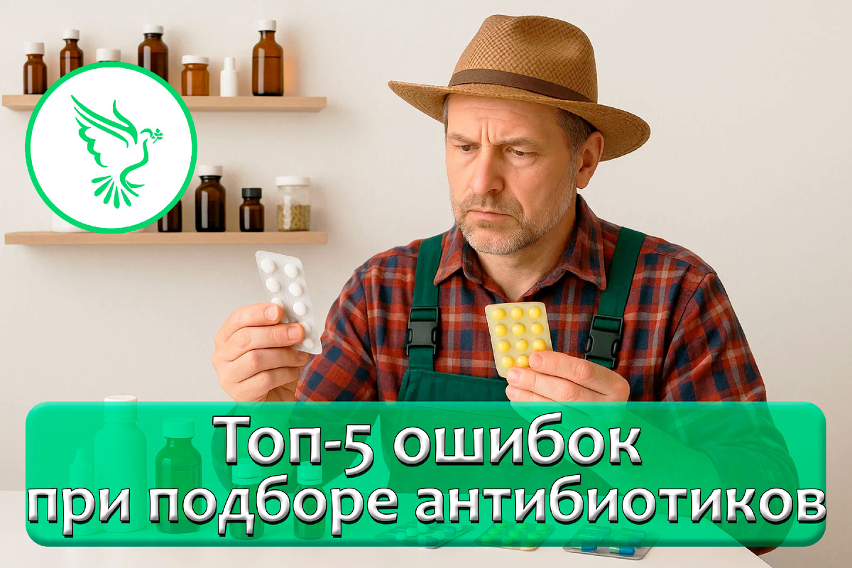 Разбираем типичные ошибки при подборе антибиотиков
