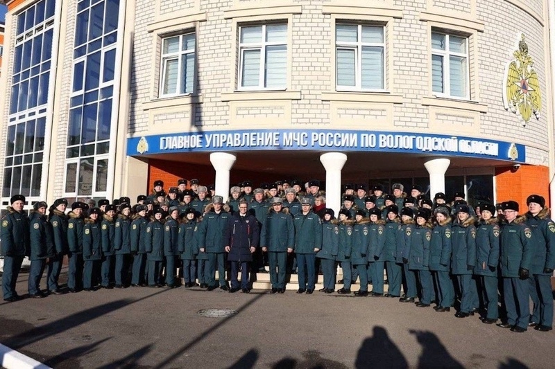    В здание на улице Мохова в Вологде областное МЧС переехало летом.