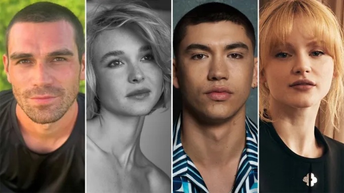 Кей Джей Апа, Изабель Мэй, Арчи Рено и Эмма Лейрд.Источник: Courtesy/Elias Tahan/Joseph Sinclair/Getty