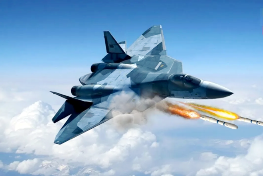 Су-57 атакует