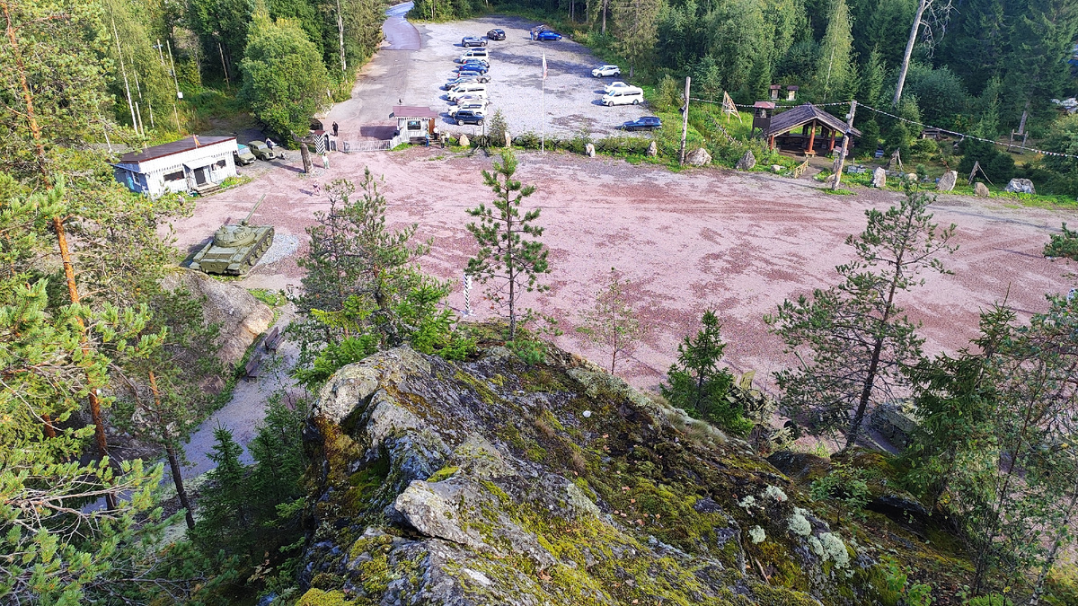 Гора филина вид сверху.