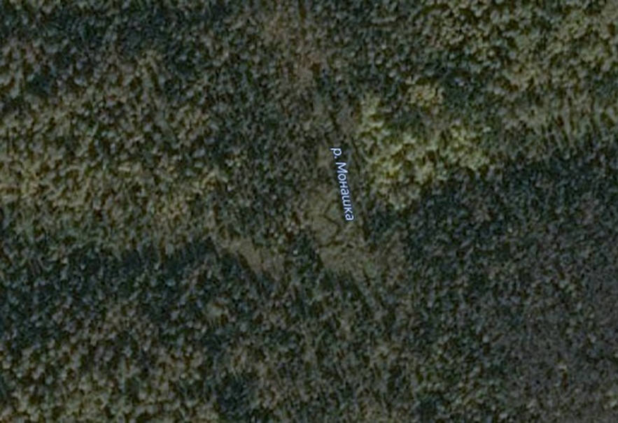 Местность, на которой находилась Агеевская заимка (пасека Богера).