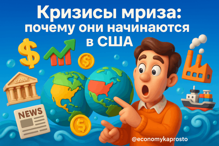    Кризисы мира: почему они начинаются в США admin