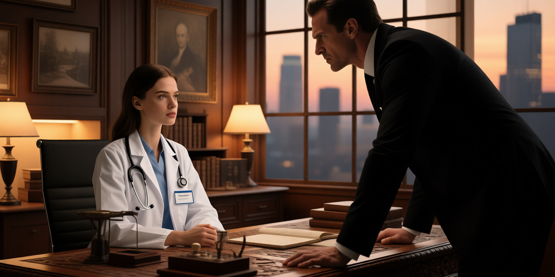 – Доктор Печерская, не понимаете, с кем разговариваете? – его голос становится ниже, в нём появляется металлическая, плохо скрываемая угроза