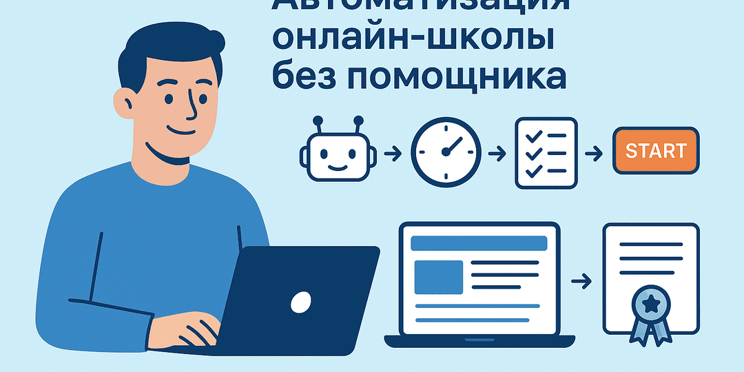 Как автоматизировать онлайн-школу без помощника