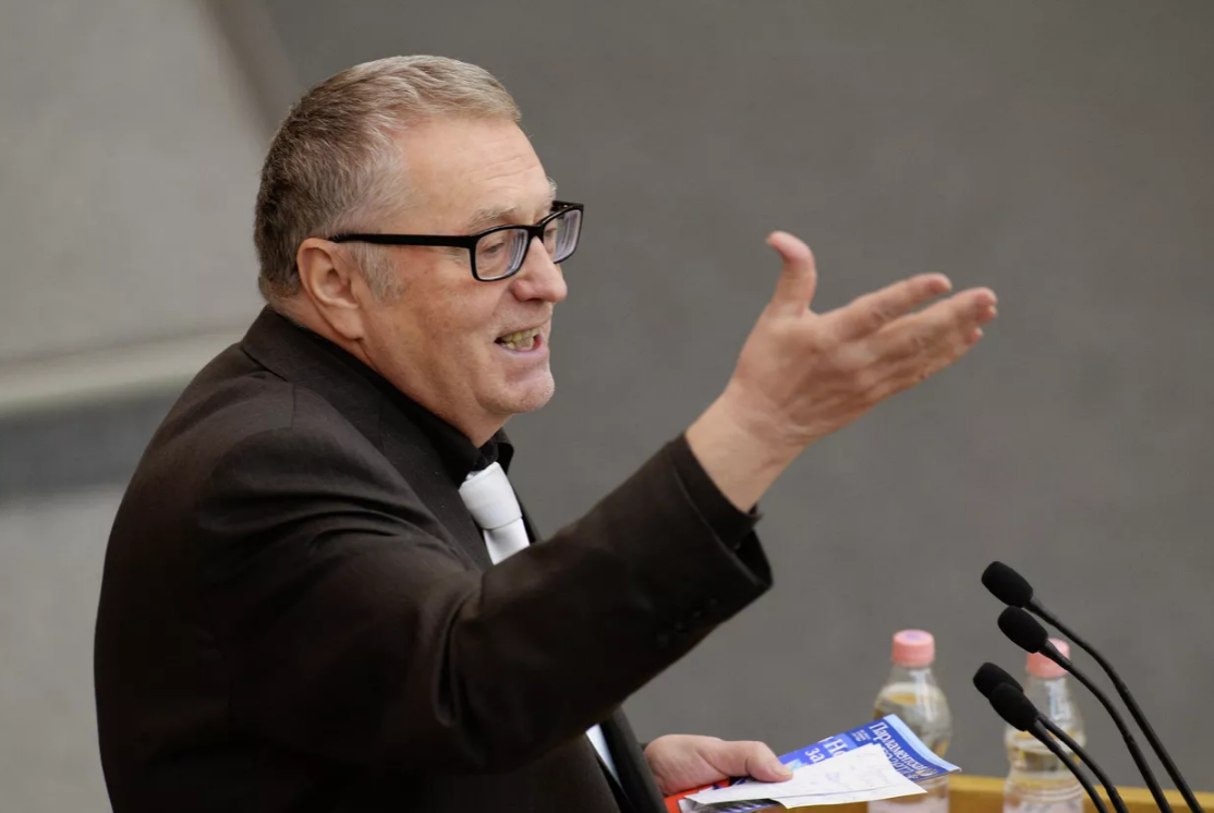 Жириновский в Госдуме. © РИА Новости / Сергей Кузнецов
