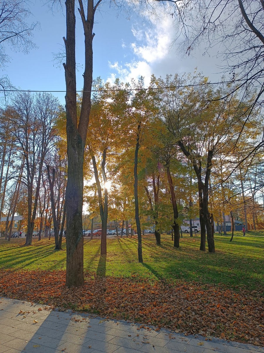 Начало заката) 