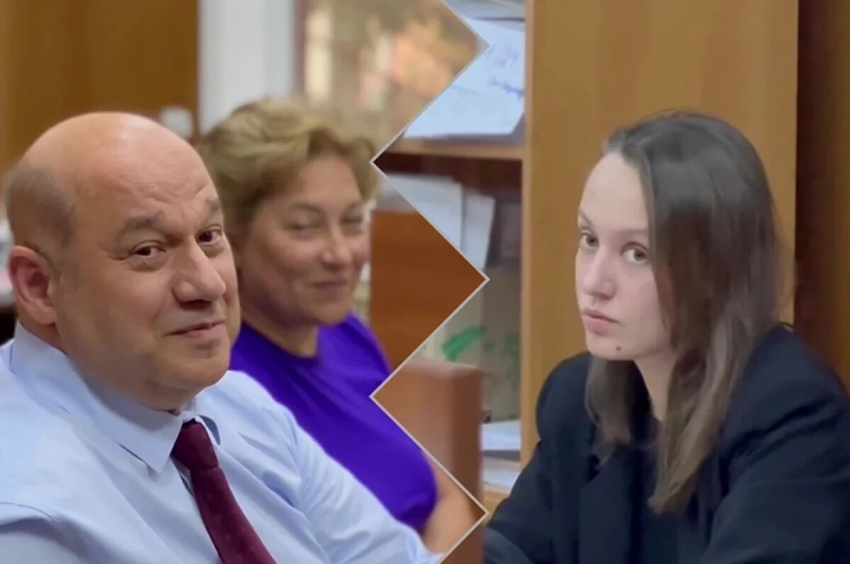 Стороны дела. Адвокаты Долиной и ответчик.. 