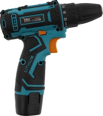 Выглядит BORT BAB-12x2Li-FD простенько, но не скучно