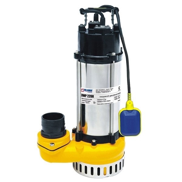 Всем своим видом Belamos DWP 1500/22/270 излучает надежность