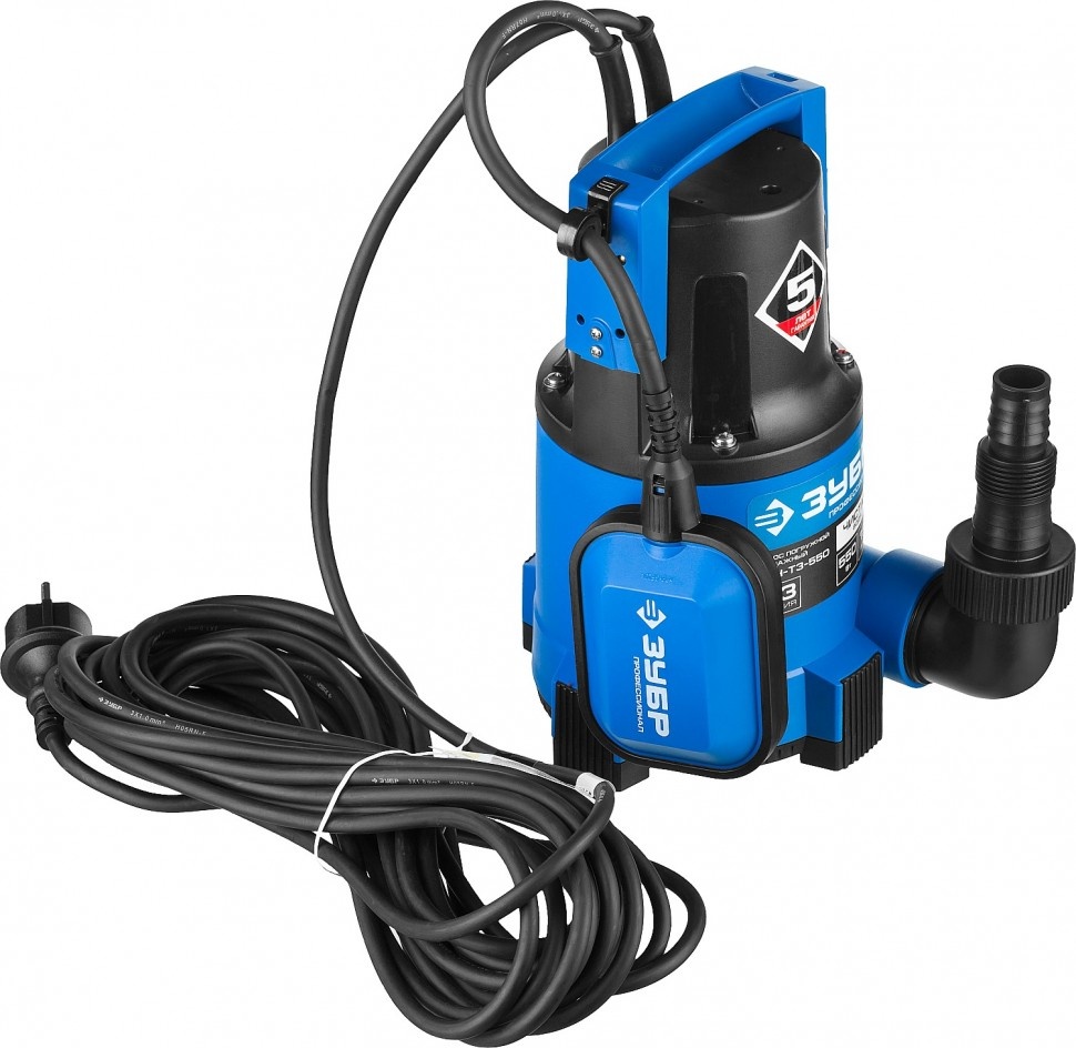 Выглядит Зубр НПЧ-Т3-550 вполне прилично для своей ценовой категории