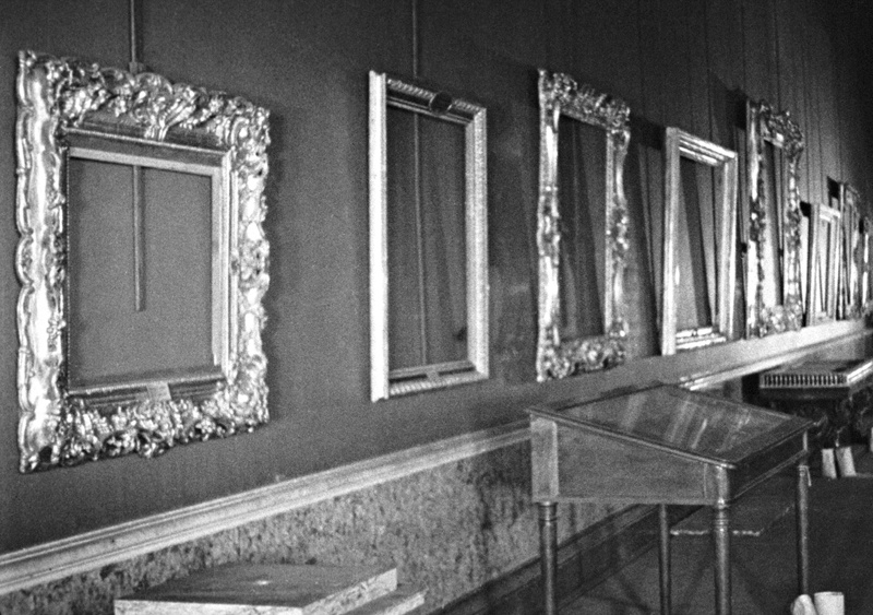 Эрмитаж в дни блокады Ленинграда. Фото из свободных источников