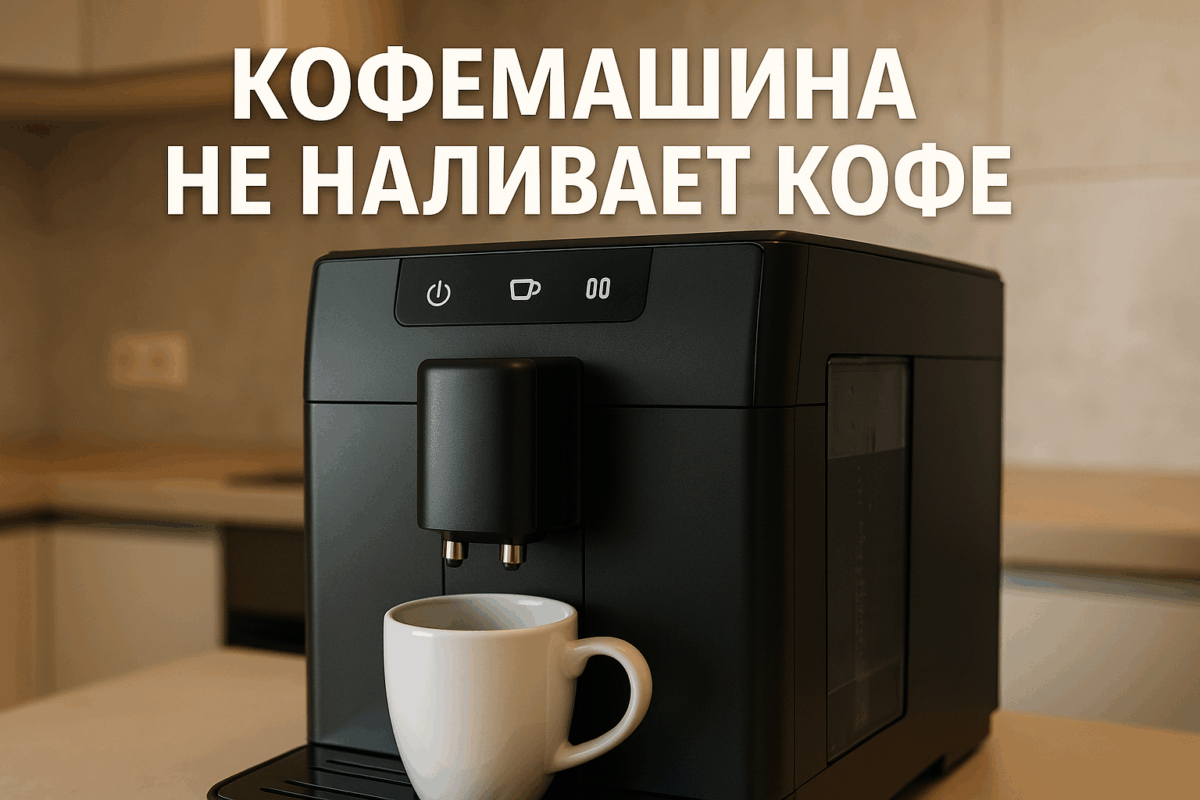    Кофемашина не наливает кофе — гудит но не течет Михаил Юрьевич