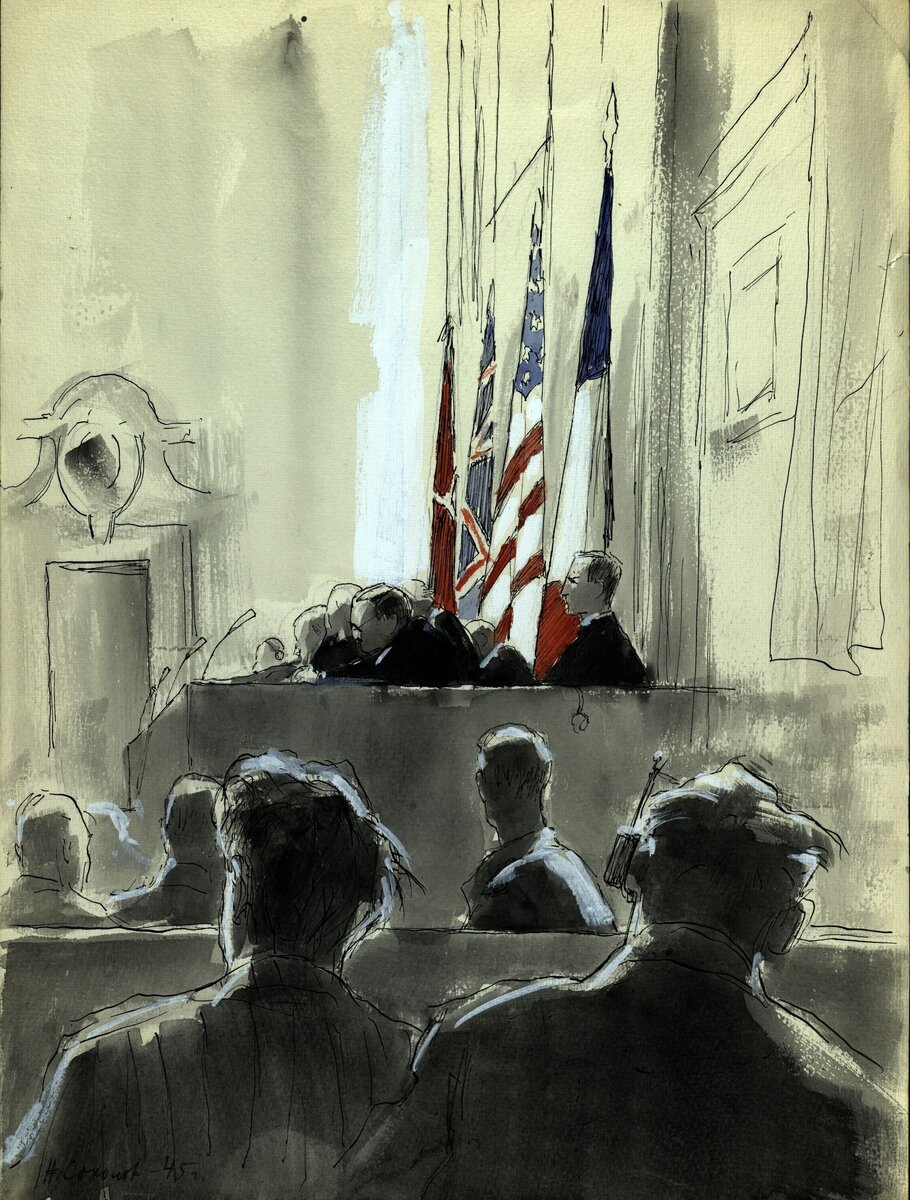    Музей Победы представил выставку о Нюрнбергском процессе