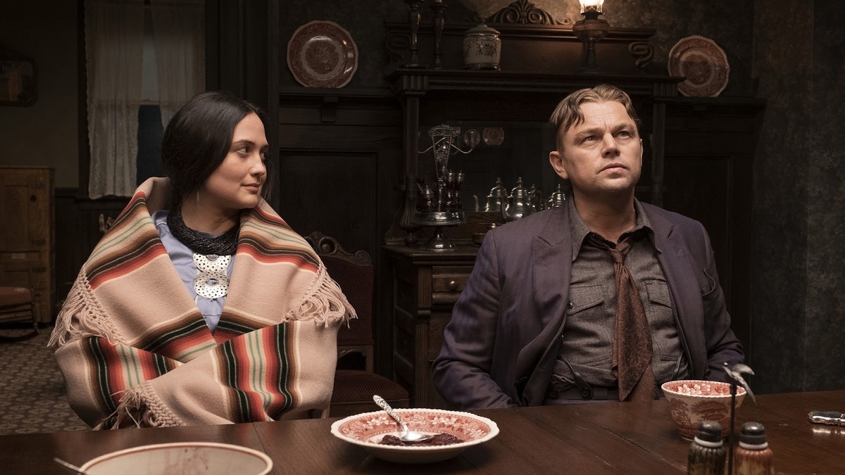 Кадр из фильма «Убийцы цветочной луны». © Режиссёр Мартин Скорсезе / Apple Studios, 2023
