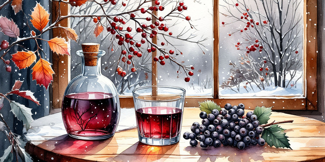 Рецепт настойки из черноплодной рябины (аронии) на водке (самогоне).