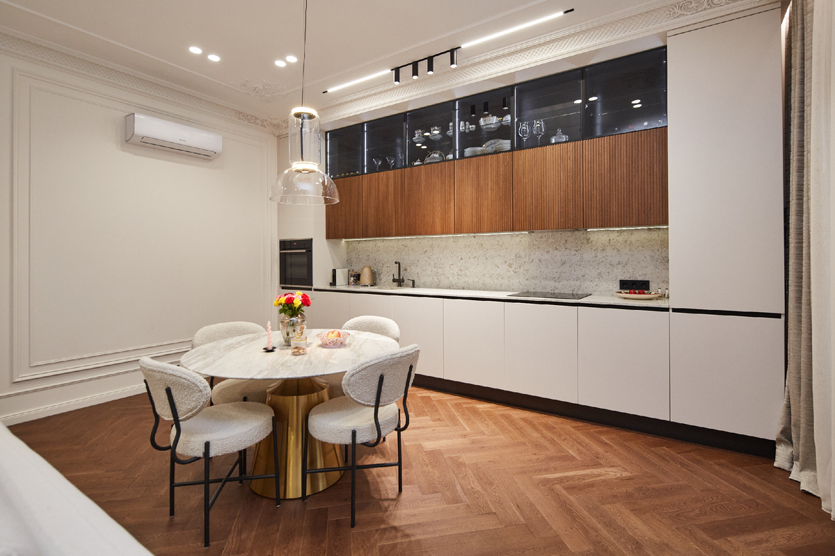 Кухня в нашем проекте ЖК «Сердце Столицы»