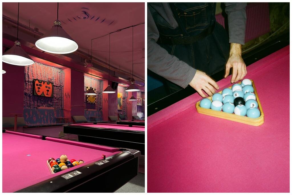 Интерьер бильярдной Kiks. Фото: соцсети заведения.