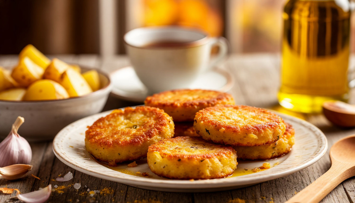 Картофельные оладьи 