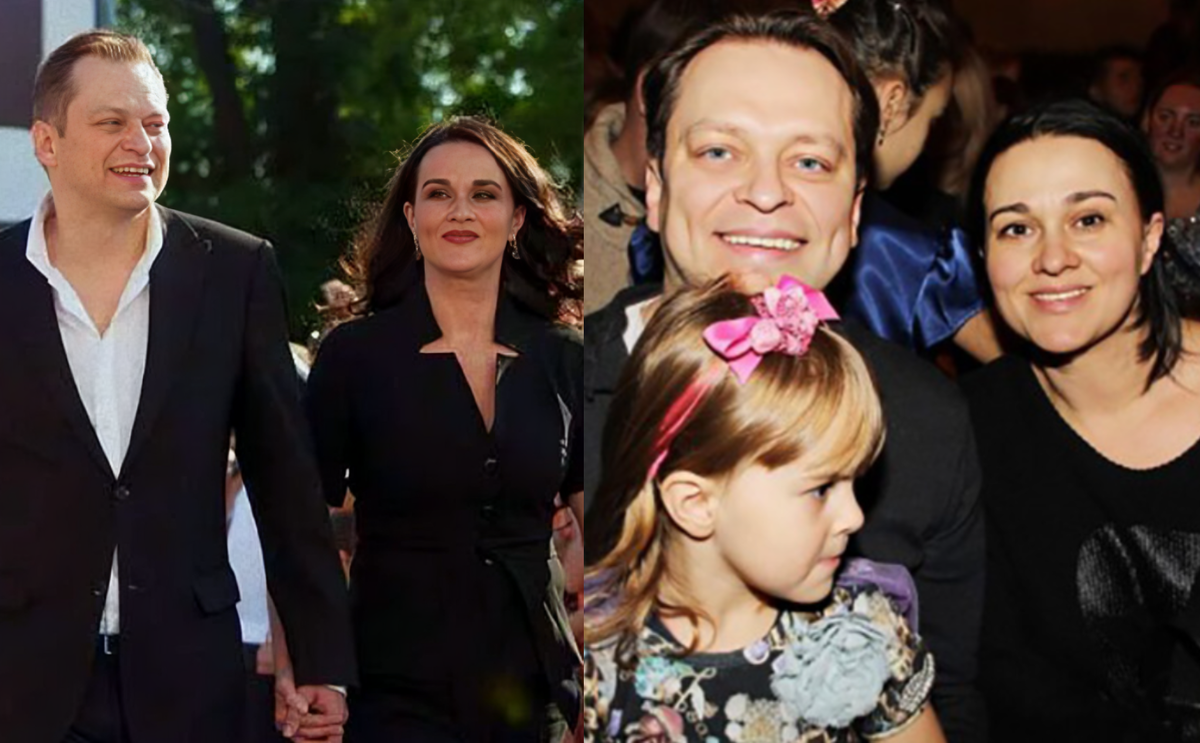 Анатолий и Янина с дочкой