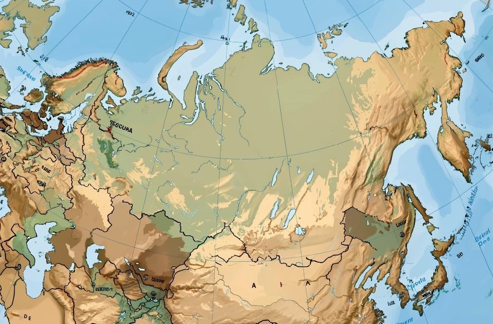   Более тёмные участки-меньший дефицит йода.