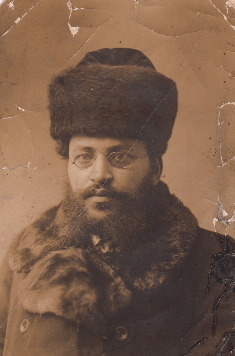 М. А. Димент. Сураж, 1917 г.