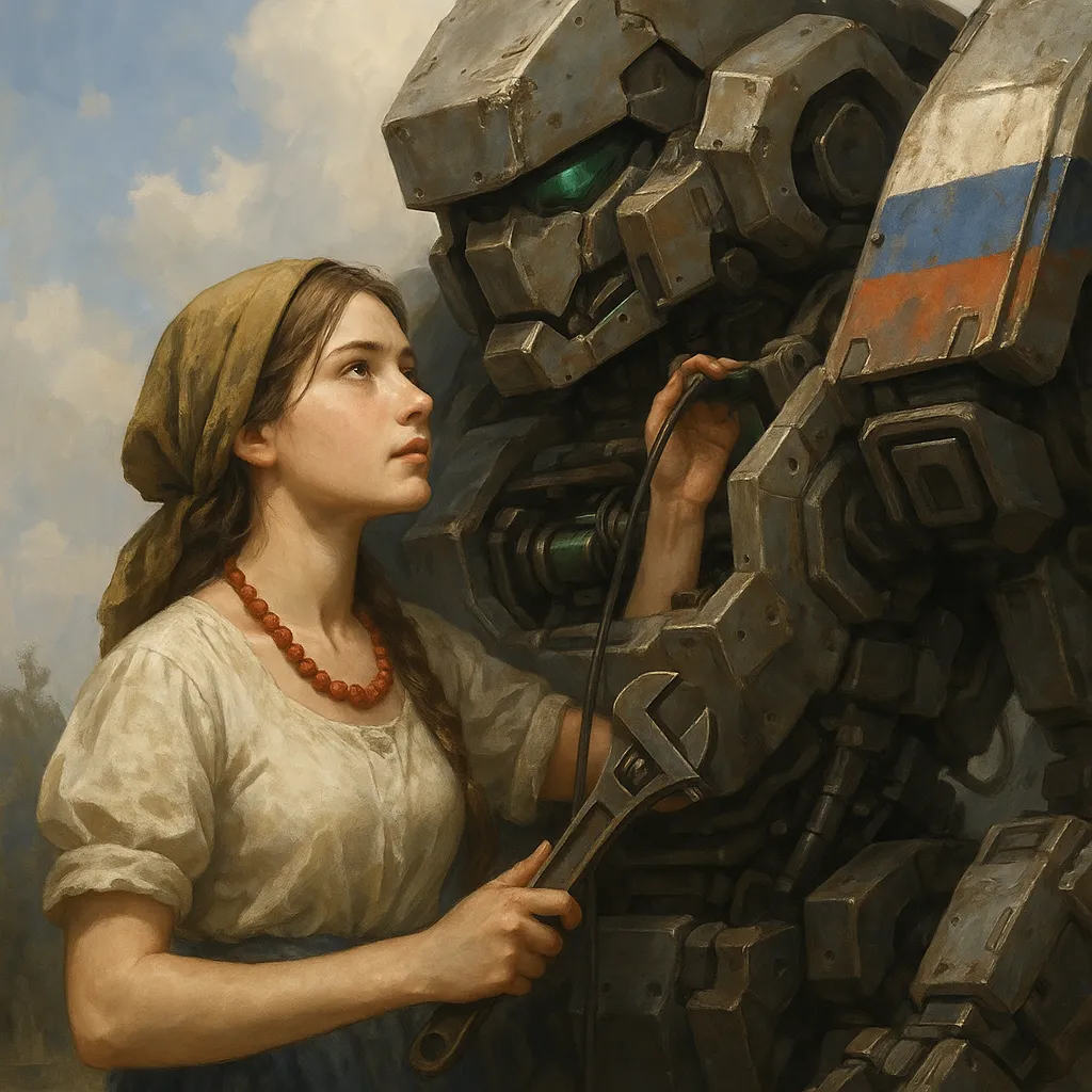 Во время ремонтируй боевых роботов!