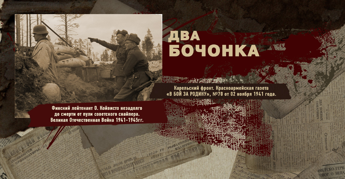 Великая Отечественная Война 1941-1945, Карельский фронт, Строки фронтовые, РУДН ПОИСК
