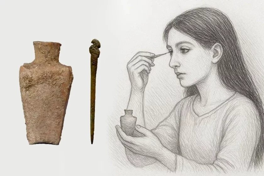 Фото находки и визуализация использования. Источник: Arkeonews https://nashaniva.com/ru/372743