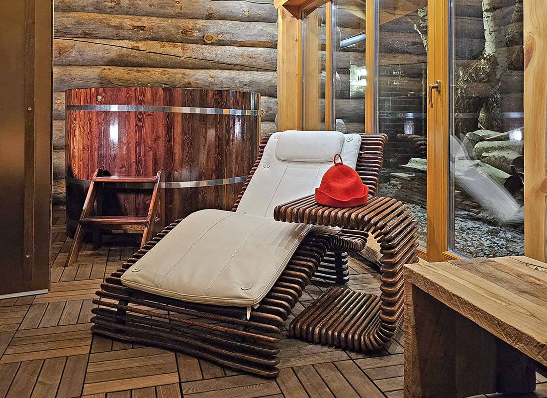 Шезлонг и приставной столик Hawaiian