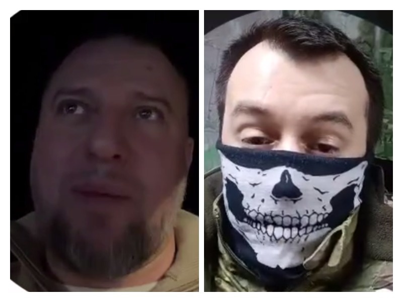 Апти Алаудинов и боец с позывным "Аид"