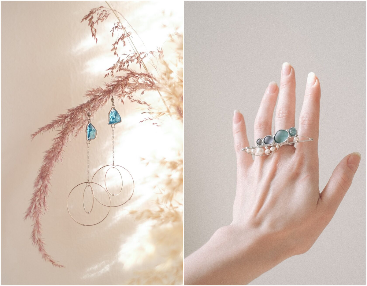 Украшения, созданные в мастерской "Неординарное Сообразное"