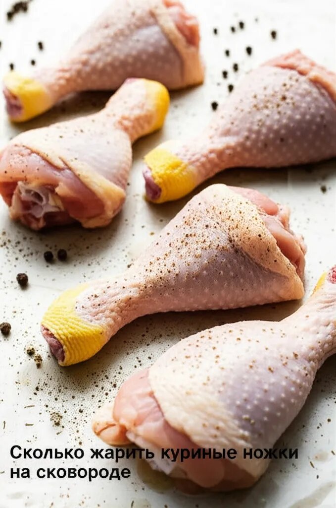    Сколько жарить куриные ножки на сковороде Евгения Супова
