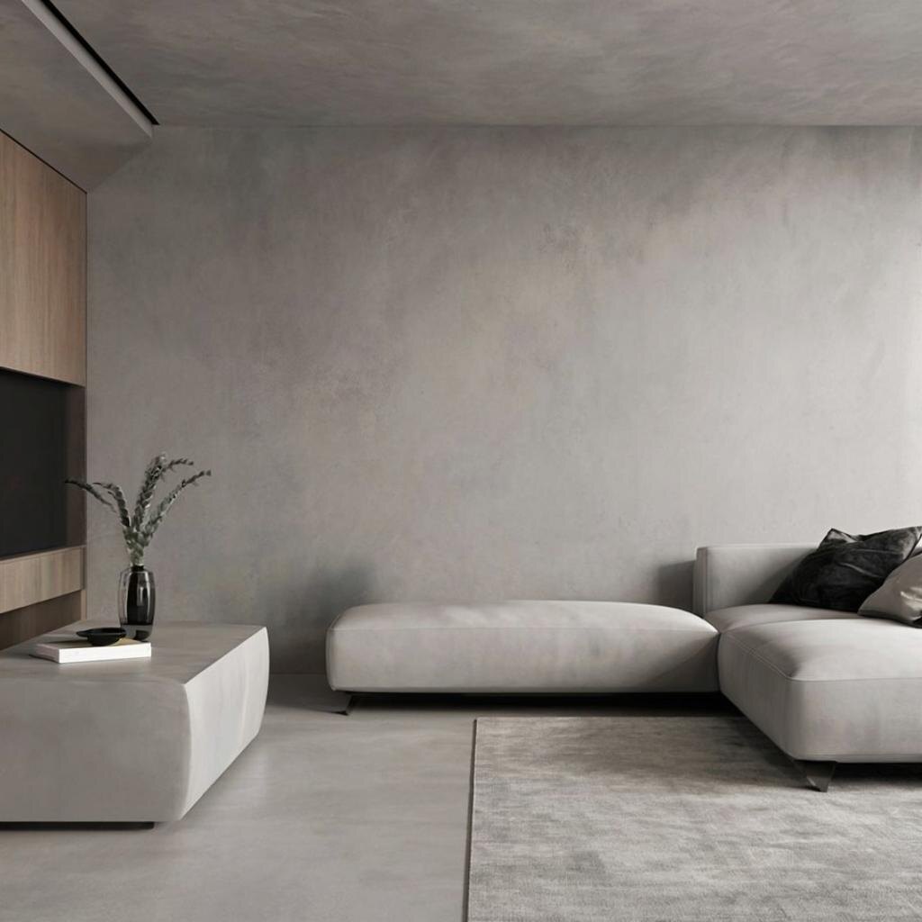 тумба под тв из микроцемента