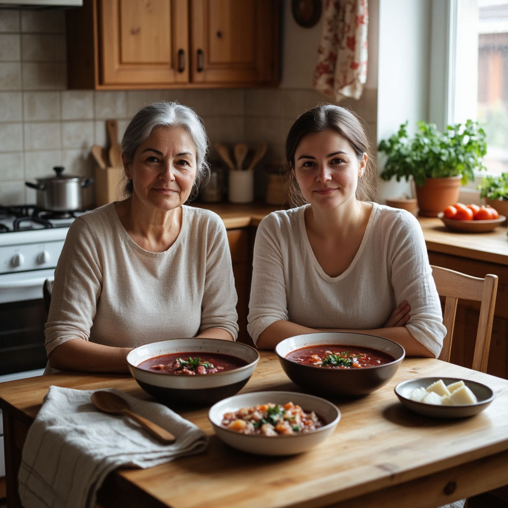 Мать и дочь