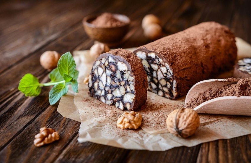 Шоколадная колбаса