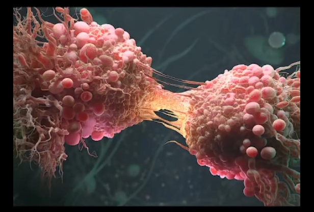 Деление раковой клетки