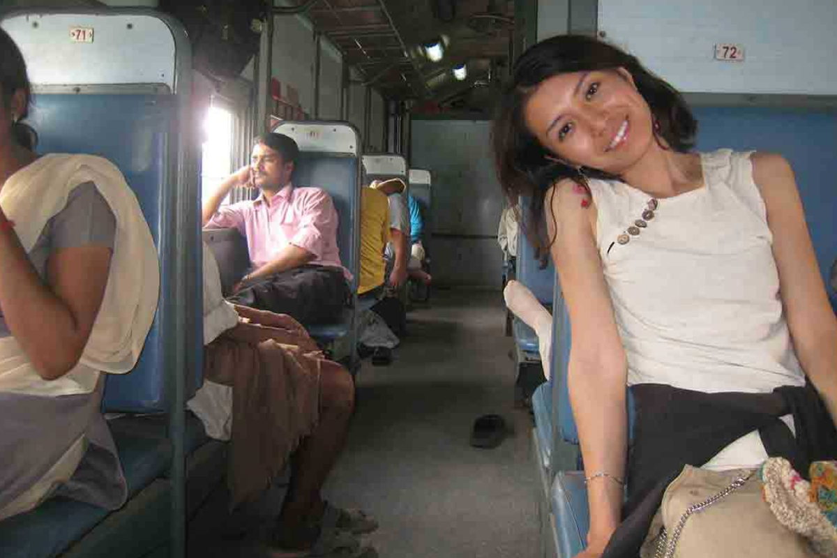 Накадзима Юко в путешествии по Индии