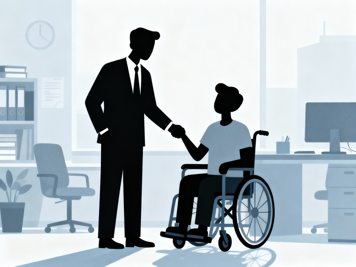 Два человека пожимают друг другу руки