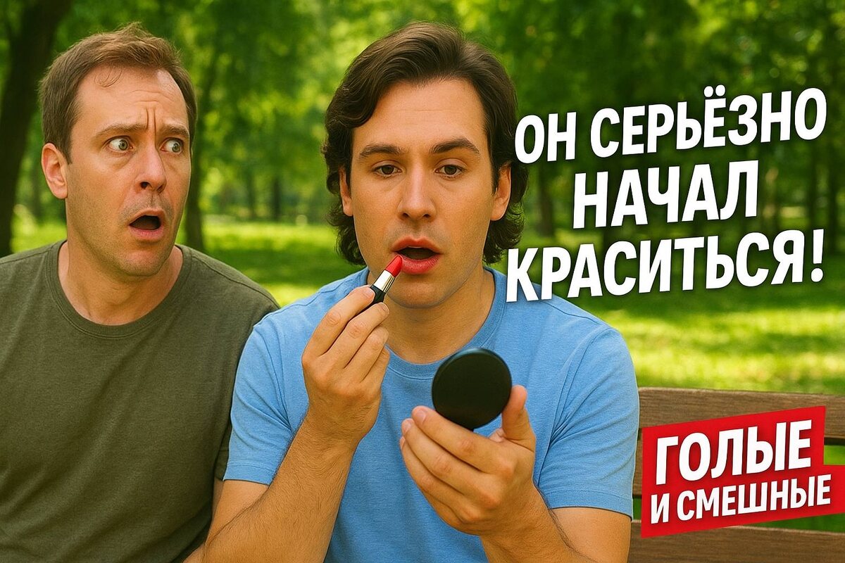 😳 Он достал косметику и начал краситься… Мужчина рядом в ШОКЕ! 🤣 | Легендарные пранки