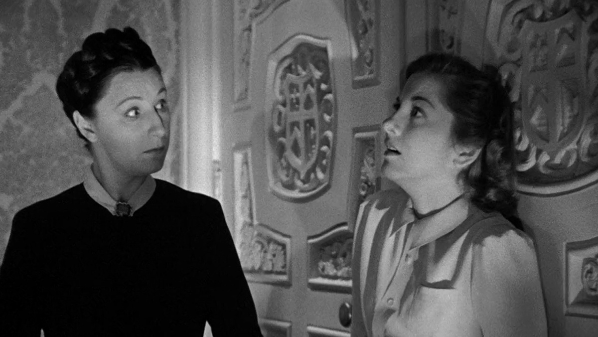 Кадр из фильма «Ребекка», 1940 год, режиссер Альфред Хичкок