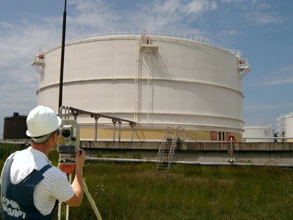 Плановый осмотр резервуара