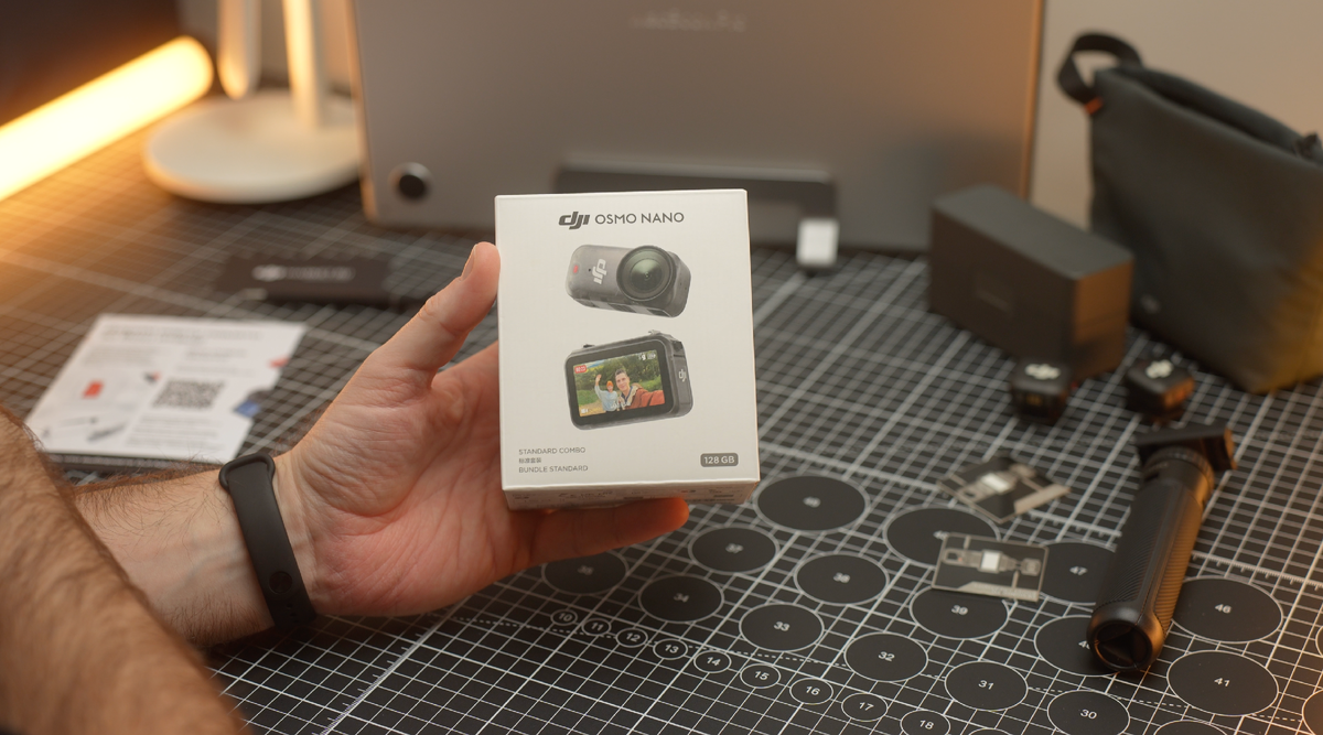 Фирменная коробка с Osmo Nano Standart Combo 128 ГБ