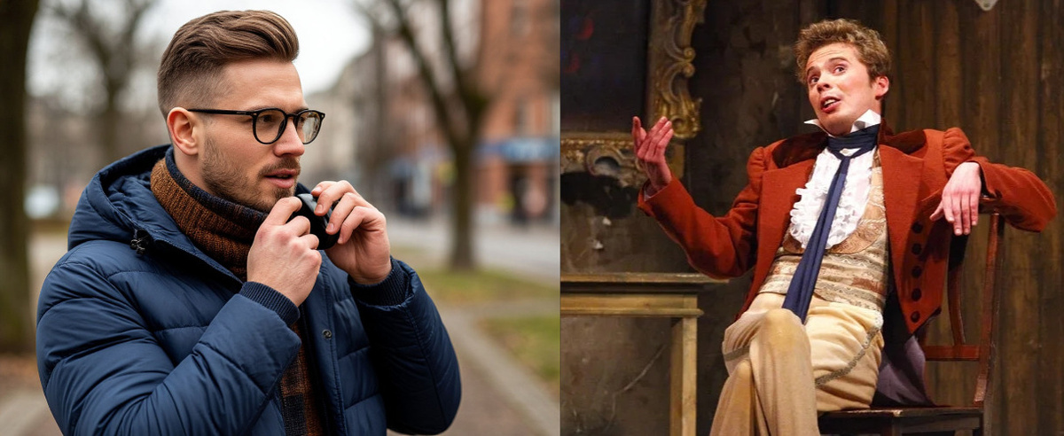  "Хлестаков, молодой человек, лет 23-х, тоненькой, худенькой; несколько приглуповат и, как говорят, без царя в голове. Один из тех людей, которых в канцеляриях называют пустейшими. Говорит и действует без всякого соображения. "