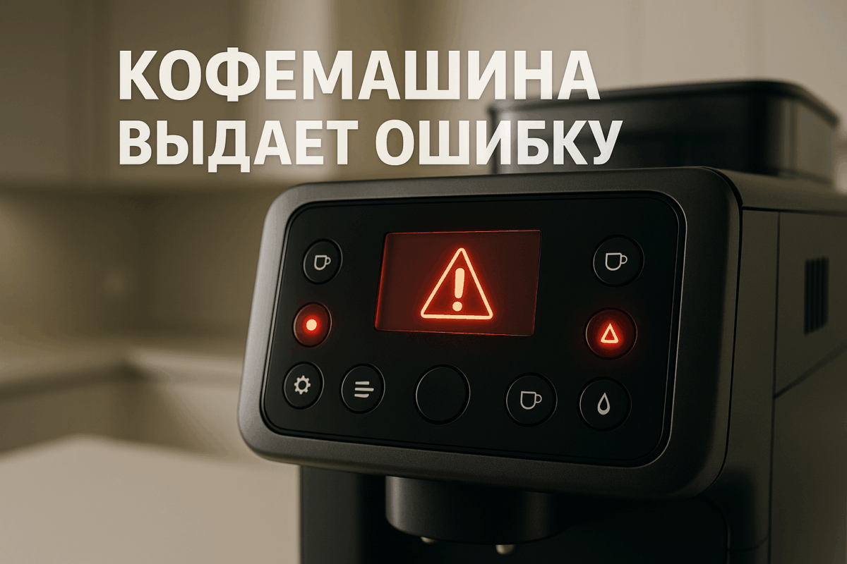    Кофемашина выдает ошибку — мигают индикаторы Михаил Юрьевич