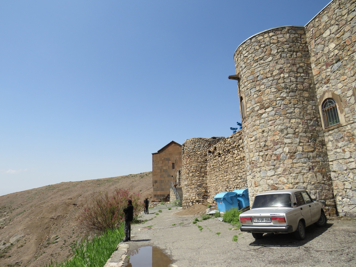 Смотровая площадка на Арарат у монастыря Хор Вирап