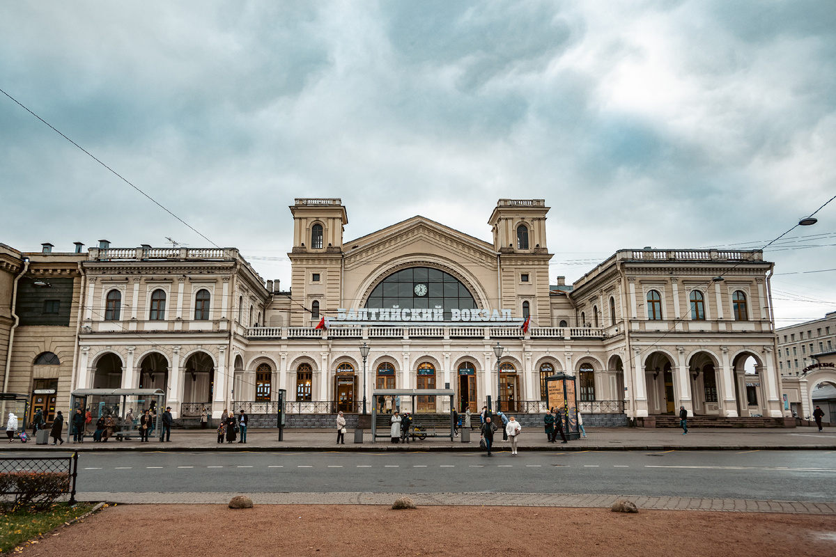 Балтийский вокзал. Фото автора