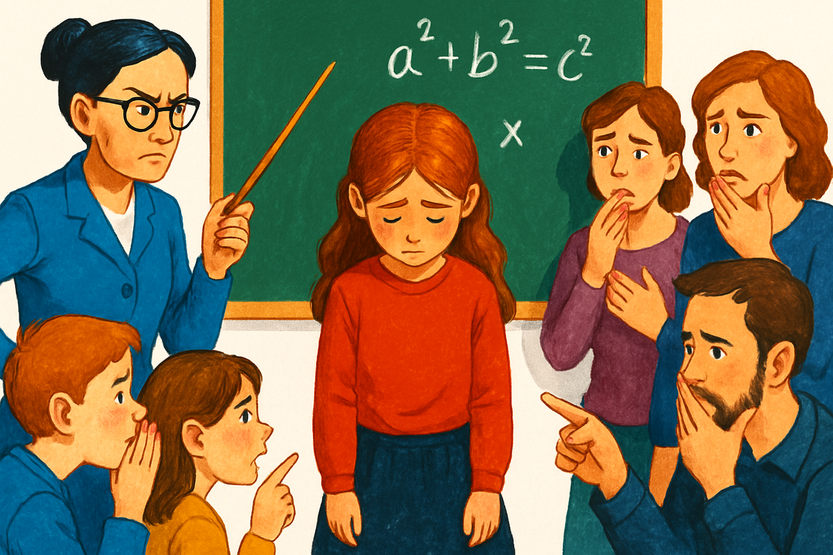 Учитель назвал мою дочь тупой и бестолочью при всем классе. Я пожаловалась директору. Теперь ребенку стало еще хуже. Получается дети никак не защищены от таких горе-педагогов?