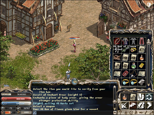 Скриншот из игры "Lineage"