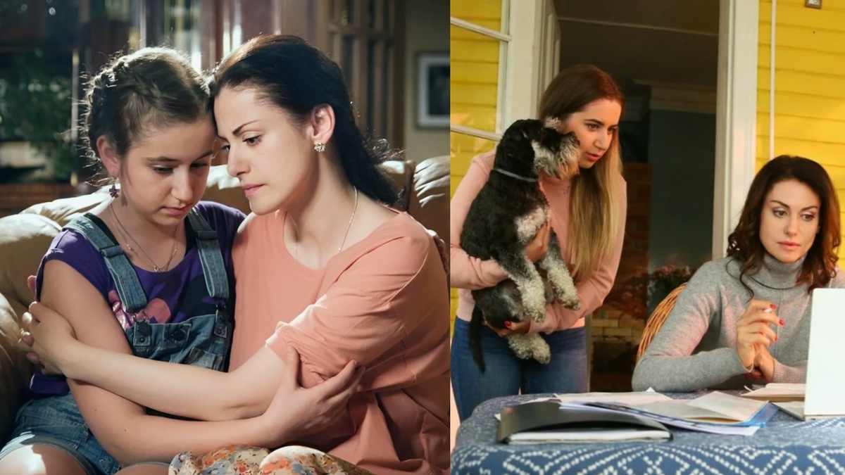 Анна Ковальчук с дочкой Златой